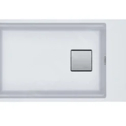 Franke Kubus 2 - Fragraniet Spoelbak KNG 110-62, 760x460 Mm, Glacier 125.0512.517