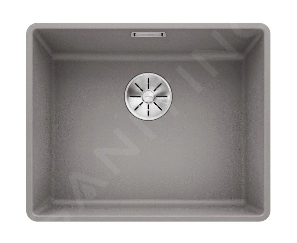 Blanco Subline 500 - Silgranit Spoelbak, 527x427 Mm, Aluminium 523534 3 Blanco Subline 500 - Silgranit Spoelbak, 527x427 Mm, Aluminium 523534