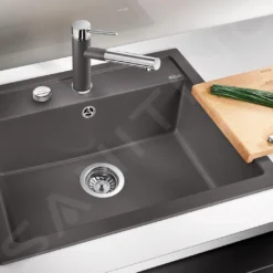 Blanco Dalago 6 - Silgranit Spoelbak, 615x510 Mm, Draaiknopbediening, Rock Grey 518850 7 Blanco Dalago 6 - Silgranit Spoelbak, 615x510 Mm, Draaiknopbediening, Rock Grey 518850 -Exporteren Kraan Lux Winkel 60475521a258c8e6eb5027b1