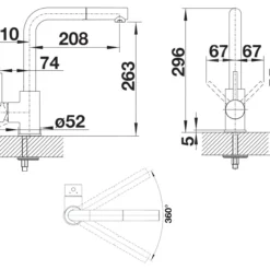 Blanco Mila S - Keukenkraan Met Uittrekbare Sproeikop, Mat Zwart 526660 7 Blanco Mila S - Keukenkraan Met Uittrekbare Sproeikop, Mat Zwart 526660 -Exporteren Kraan Lux Winkel 6321a8dde2e7dde2fdb26e1d