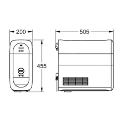 Grohe Blue Home - Cooler, Koeler, Wit 40711001 -Exporteren Kraan Lux Winkel 642a71ee559a52a0b4a2baa0