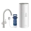 Grohe Red - Duo Kokendwaterkraan Met Filterset, Boiler L, Supersteel 30079DC1