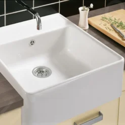 Villeroy & Boch Spoelbakken - Keramische Spoelbak 63x60 Cm, CeramicPlus, Snow White 632061KG -Exporteren Kraan Lux Winkel 652413c0331bc46e792c7e70