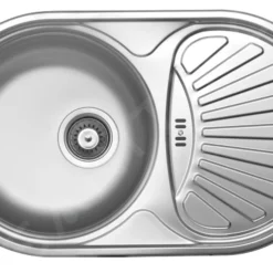 Novaservis Spoelbakken - Spoelbak 440x740 Mm, Rvs DR44/74