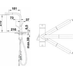 Blanco Fontas S II - Keukenkraan Met Uittrekbare Handdouche En Filter, Antraciet 525200 -Exporteren Kraan Lux Winkel 665bafc3fb5ef1cd44edad79 2
