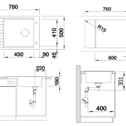 Blanco Elon XL 6 - Silgranit Spoelbak, 780x500 Mm, Met Accessoires, InFino, Tartufo 524841 -Exporteren Kraan Lux Winkel 6664bdf11ac0cbb3ec9fde22 1
