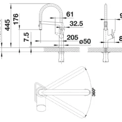 Blanco Solenta S - Wastafelkraan Met Flexibele Arm En Sproeikop, Rvs 522405 12 Blanco Solenta S - Wastafelkraan Met Flexibele Arm En Sproeikop, Rvs 522405 -Exporteren Kraan Lux Winkel 669522d47c8f4dc19506660a 1