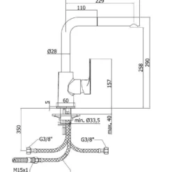 Paffoni Sly - Keukenkraan Met Uittrekbare Handdouche, Chroom SY185CR 6 Paffoni Sly - Keukenkraan Met Uittrekbare Handdouche, Chroom SY185CR -Exporteren Kraan Lux Winkel 699828b4fda63480e6e88fd6