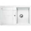Blanco Metra 45 - Silgranit Spoelbak, 780x500 Mm, Wit 513187 -Exporteren Kraan Lux Winkel 6a9a885015aef88395d62e19
