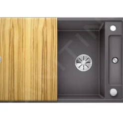 Blanco Axia III 45 - Silgranit Spoelbak, 780x510 Mm, Met Accessoires, InFino, Grijze Rots 523174 -Exporteren Kraan Lux Winkel 6c62e9c5f7b93fe401bd0160