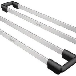 Blanco Etagon 500 - Silgranit Spoelbak, 530x460 Mm, Met Verschuifbare Rails, Zwart 525887 -Exporteren Kraan Lux Winkel 6c665295ba66092edc208ffd 1