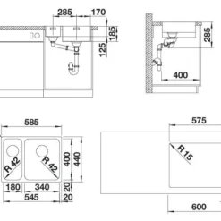 Blanco Solis 340/180 - Spoelbak, 585x440 Mm, Geborsteld Rvs 526131 6 Blanco Solis 340/180 - Spoelbak, 585x440 Mm, Geborsteld Rvs 526131 -Exporteren Kraan Lux Winkel 6cfeb6db745cdbf12d9b0135