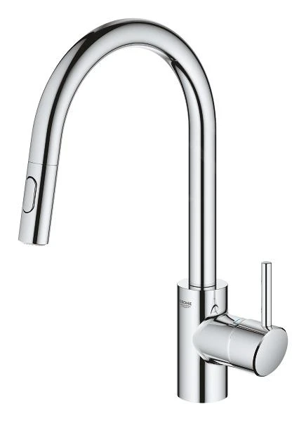 Grohe Concetto - Keukenkraan Met Uittrekbare Handdouche, Chroom 31483002 5 Grohe Concetto - Keukenkraan Met Uittrekbare Handdouche, Chroom 31483002 - Afbeelding 3