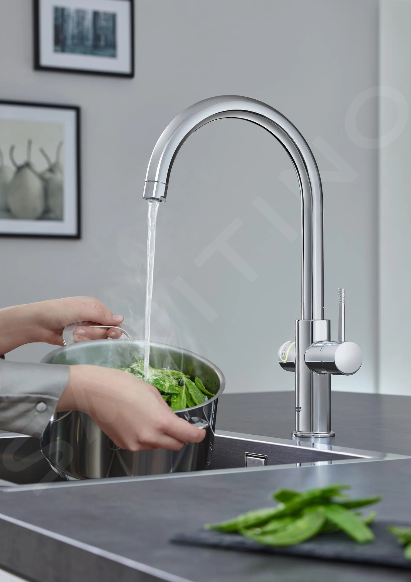 Grohe Red - Duo Kokendwaterkraan Met Filterset, Boiler M, Chroom 30083001 13 Grohe Red - Duo Kokendwaterkraan Met Filterset, Boiler M, Chroom 30083001 - Afbeelding 11