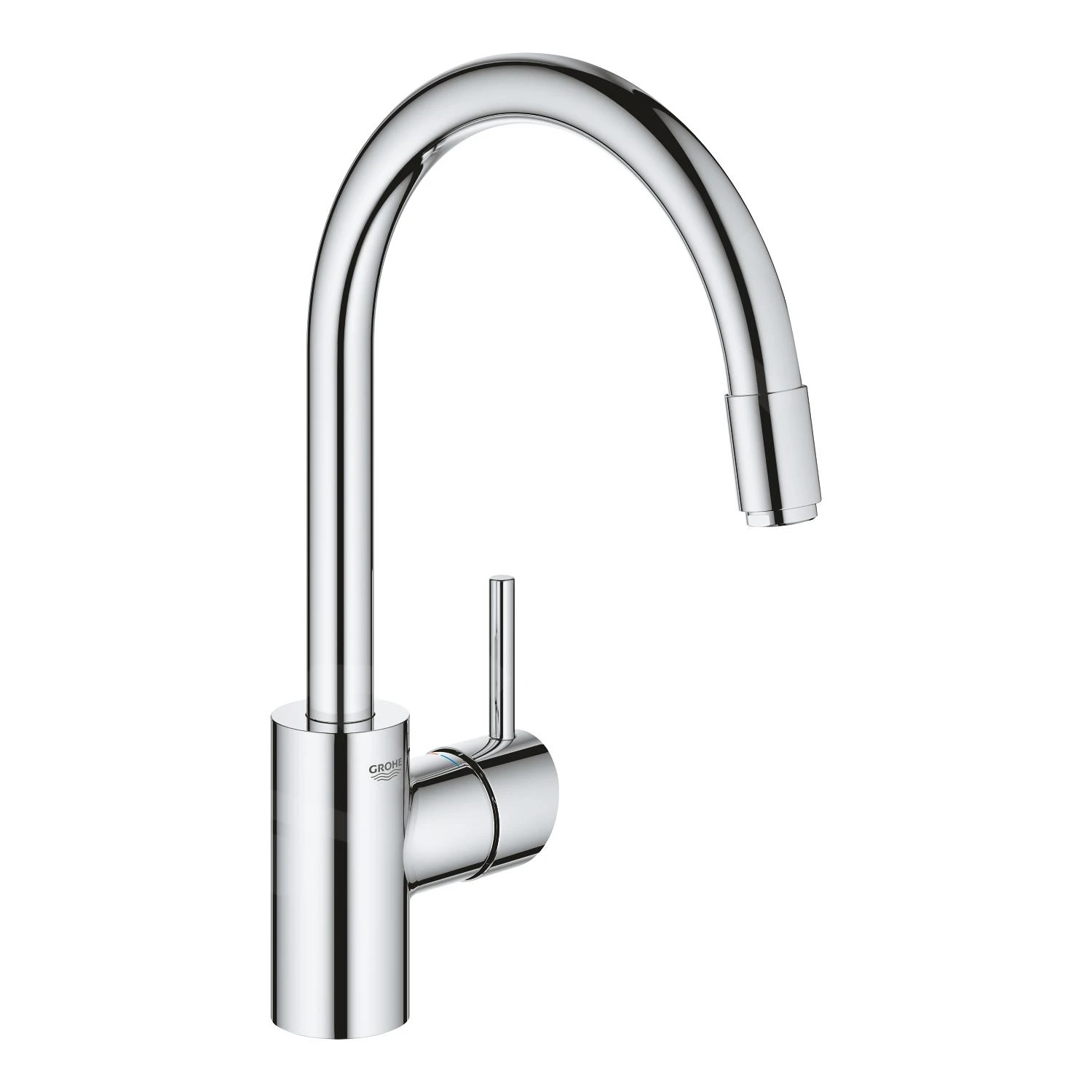 Grohe Concetto - Keukenkraan Met Uittrekbare Handdouche, Chroom 32663003 3 Grohe Concetto - Keukenkraan Met Uittrekbare Handdouche, Chroom 32663003