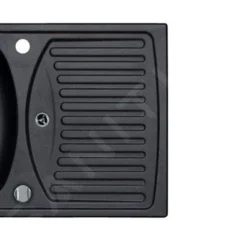 Alveus Sets - Set Spoelbak Record 30 En Keukenkraan Tonia, Carbon SETA113