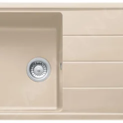 Franke Sets - Keukenset G135, Fragraniet Spoelbak BFG 611 En Keukenkraan Samoa, Sahara/chroom 114.0510.327 -Exporteren Kraan Lux Winkel 716166ee852fe6a6b6ab5185