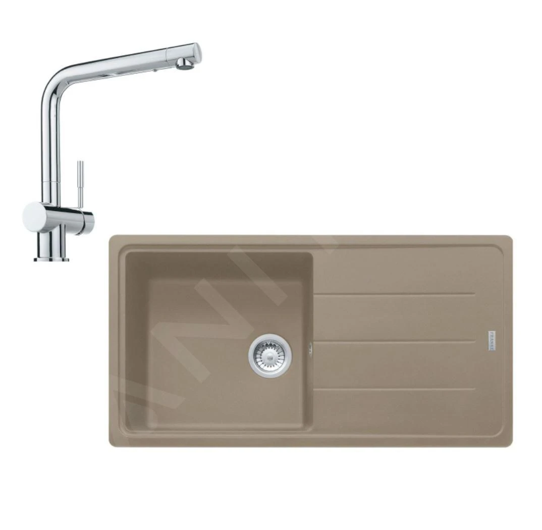 Franke Sets - Keukenset G135, Fragraniet Spoelbak BFG 611 En Keukenkraan Samoa, Kasjmier/chroom 114.0510.323 3 Franke Sets - Keukenset G135, Fragraniet Spoelbak BFG 611 En Keukenkraan Samoa, Kasjmier/chroom 114.0510.323