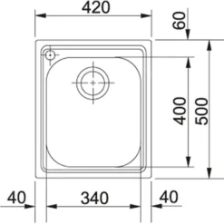 Franke Sets - Keukenset N69, AMX 610 En Keukenkraan FC 9547.031, Rvs/chroom 101.0508.438 -Exporteren Kraan Lux Winkel 72a4ba4c0f052aac16c8c94b