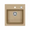 Alveus Atrox - Granieten Spoelbak 470x500 Mm, Met Draaiknopbediening, Beige 1131988 -Exporteren Kraan Lux Winkel 7313700d5c78688be432157f