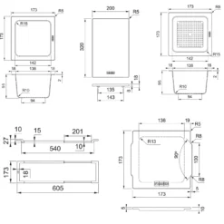 Franke Toebehoren - ALL-IN Set 2, Set Van 5 Spoelbakaccessoires 112.0655.482 -Exporteren Kraan Lux Winkel 74810d0b630e85034d3e29c6