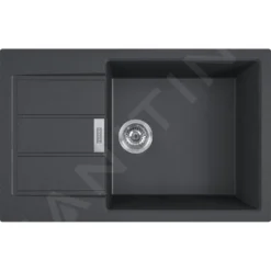 Franke Sets - Set T88, Tectonite Spoelbak S2D 611-78 XL En Keukenkraan FN 0147.031, Zwart/chroom 143.0618.741 -Exporteren Kraan Lux Winkel 7579aa0740822a0b96a17a52 1