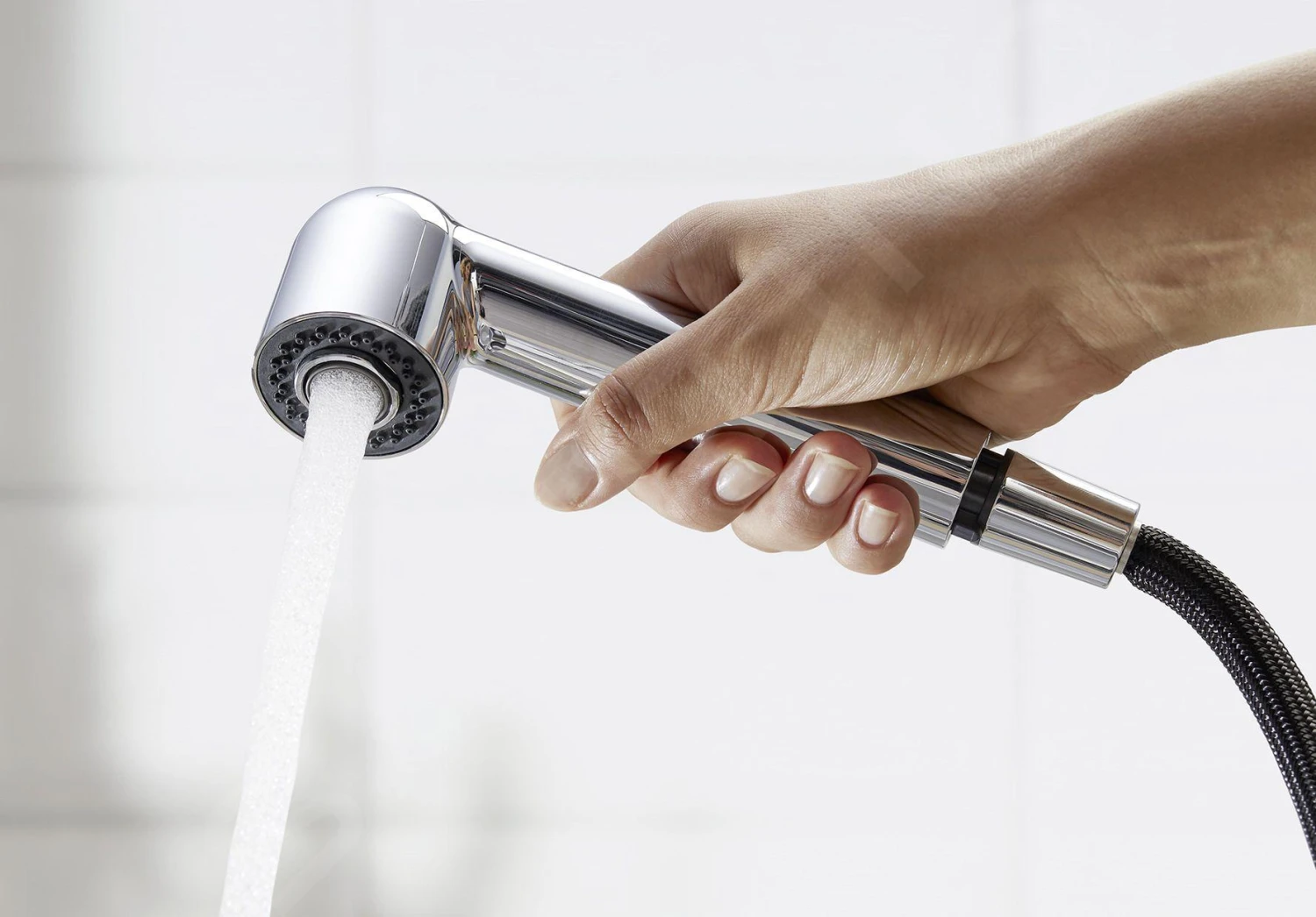 Blanco Wega S - Keukenkraan Met Uittrekbare Sproeikop, Antraciet/chroom 526420 6 Blanco Wega S - Keukenkraan Met Uittrekbare Sproeikop, Antraciet/chroom 526420 - Afbeelding 4