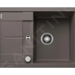Blanco Metra 45 - Silgranit Spoelbak, 680x500 Mm, Met Afvoerbediening, Grijs 527285