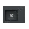 Villeroy & Boch Subway 45 - Keramische Spoelbak 65x51 Cm, CeramicPlus, Ebony 331201S5 2 Villeroy & Boch Subway 45 - Keramische Spoelbak 65x51 Cm, CeramicPlus, Ebony 331201S5 -Exporteren Kraan Lux Winkel 77142d87b8424b7ef70af914