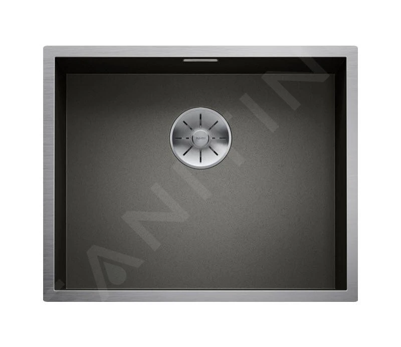 Blanco Zerox 500 - Spoelbak, 540x440 Mm, Rvs Dark Steel 526245 3 Blanco Zerox 500 - Spoelbak, 540x440 Mm, Rvs Dark Steel 526245