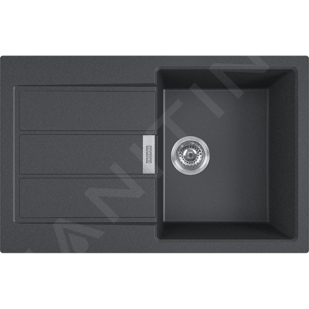 Franke Sets - Set T84, Tectonite Spoelbak S2D 611-78, Zwart + Keukenkraan FP 9000, Onyx NEW 143.0618.726 5 Franke Sets - Set T84, Tectonite Spoelbak S2D 611-78, Zwart + Keukenkraan FP 9000, Onyx NEW 143.0618.726 - Afbeelding 3