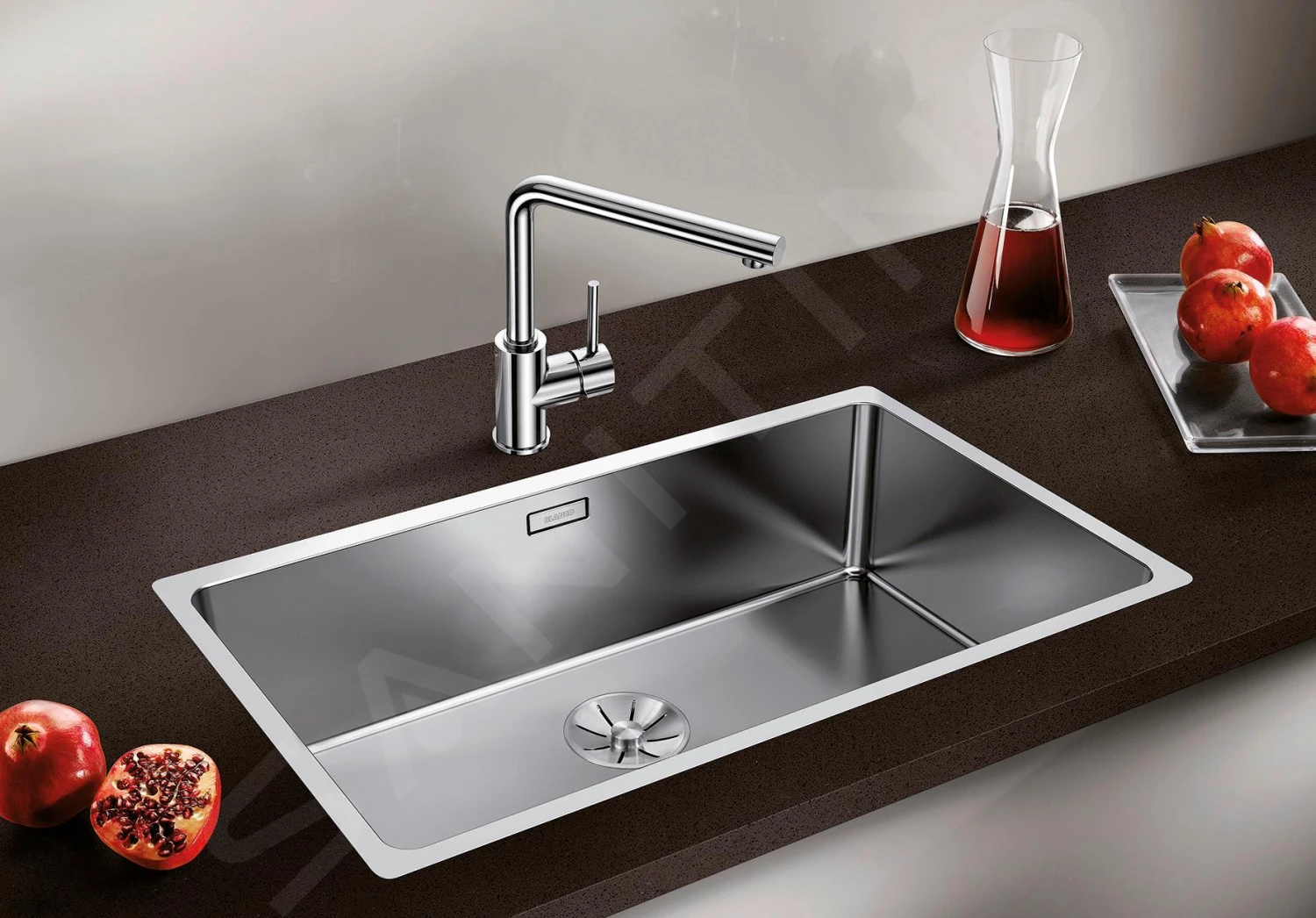 Blanco Andano 700 - Spoelbak, 740x440 Mm, Rvs 522969 5 Blanco Andano 700 - Spoelbak, 740x440 Mm, Rvs 522969 - Afbeelding 3