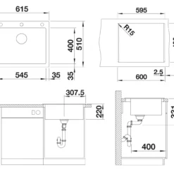 Blanco Pleon 6 - Silgranit Spoelbak, 615x510 Mm, Coffee 521688 -Exporteren Kraan Lux Winkel 7a46a58eb4d3154c7e2e14d1 2