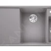 Blanco Axia III 6 - Silgranit Spoelbak, 1000x510 Mm, Met Afvoerbediening En Toebehoren, InFino, Aluminium 523464