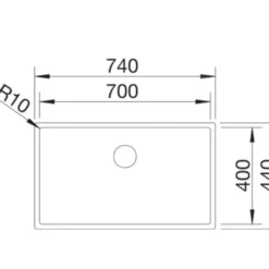 Blanco Claron 700 - Spoelbak, 740x440 Mm, Rvs Durinox 523391 7 Blanco Claron 700 - Spoelbak, 740x440 Mm, Rvs Durinox 523391 -Exporteren Kraan Lux Winkel 7aeed0da0bc8de4bc336319f