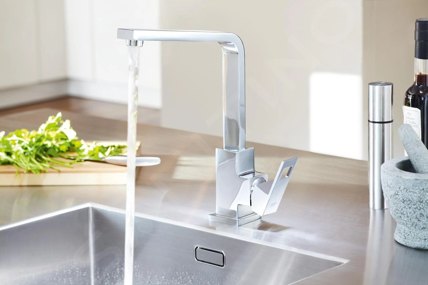 Grohe Eurocube - Keukenkraan, Chroom 31255000 6 Grohe Eurocube - Keukenkraan, Chroom 31255000 - Afbeelding 4