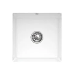 Villeroy & Boch Subway 50 - Keramische Spoelbak 44x44 Cm, CeramicPlus, Alpine Wit 332501R1