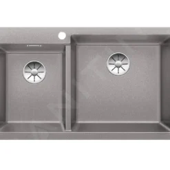 Blanco Pleon 9 - Silgranit Spoelbak, 860x500 Mm, Aluminium 523059