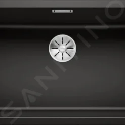 Blanco Subline 800 - Silgranit Spoelbak, 830x460 Mm, Zwart 526005