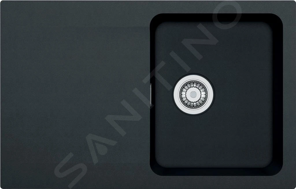 Franke Sets - Set T96, Tectonite Spoelbak OID 611-78 En Kraan FP 9000.031, Zwart/chroom 143.0675.618 6 Franke Sets - Set T96, Tectonite Spoelbak OID 611-78 En Kraan FP 9000.031, Zwart/chroom 143.0675.618 - Afbeelding 4