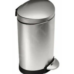 Simplehuman Afvalemmers - Afvalbak 6 L, Gebrosteld Rvs CW1834CB -Exporteren Kraan Lux Winkel 81c89f83823ad42f485f3e99