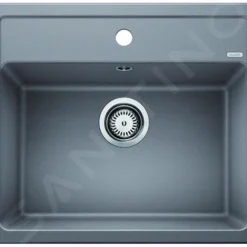 Blanco Legra 6 - Silgranit Spoelbak, 585x500 Mm, Aluminium 523333