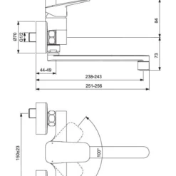 Ideal Standard CeraPlan - Keukenkraan, Chroom BD341AA -Exporteren Kraan Lux Winkel 84c1f293e6f251dfdad2a8aa