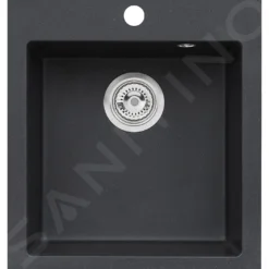 Alveus Cortina - Granieten Spoelbak 450x500 Mm, Carbon 1133432