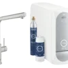 Grohe Blue Home - Keukenkraan, Met Filterset En Koeler, Supersteel 31454DC1