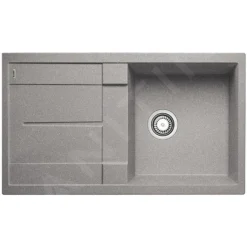 Blanco Metra 5 - Silgranit Spoelbak, 860x500 Mm, Aluminium 513204