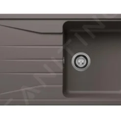 Blanco Sona 5 - Silgranit Spoelbak, 860x500 Mm, Grijs 527334