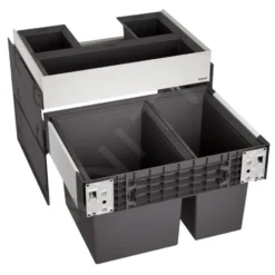 Blanco Select - Inbouw Afvalemmer, Met Scheidingswand, Inhoud 49 L 526208