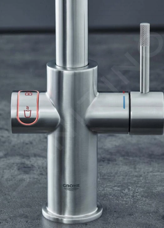 Grohe Red - Duo Kokendwaterkraan Met Filterset, Boiler M, Chroom 30083001 10 Grohe Red - Duo Kokendwaterkraan Met Filterset, Boiler M, Chroom 30083001 - Afbeelding 8