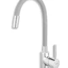 Novaservis Ferro - Keukenkraan Met Flexibele Arm, Zilvergrijs/chroom 70710,0S